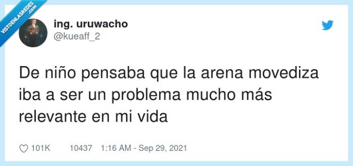relevante,arena movediza,problema,niño