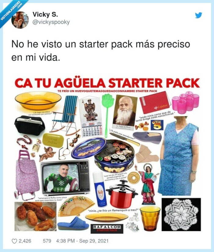starter pack,preciso,abuela