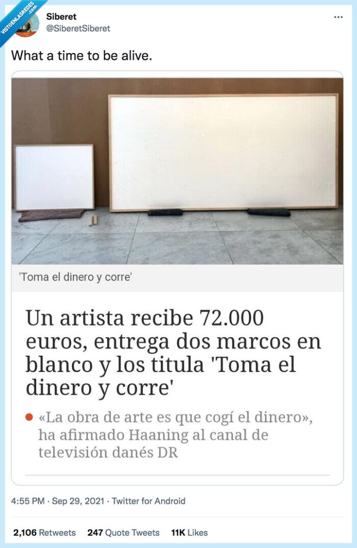 artista,marco,toma dinero y corre