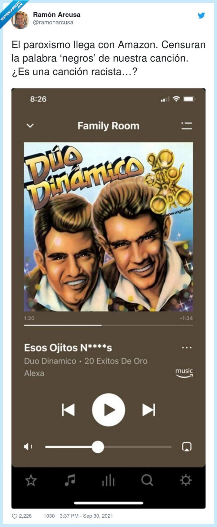 negros,racista,censuran,canción,palabra