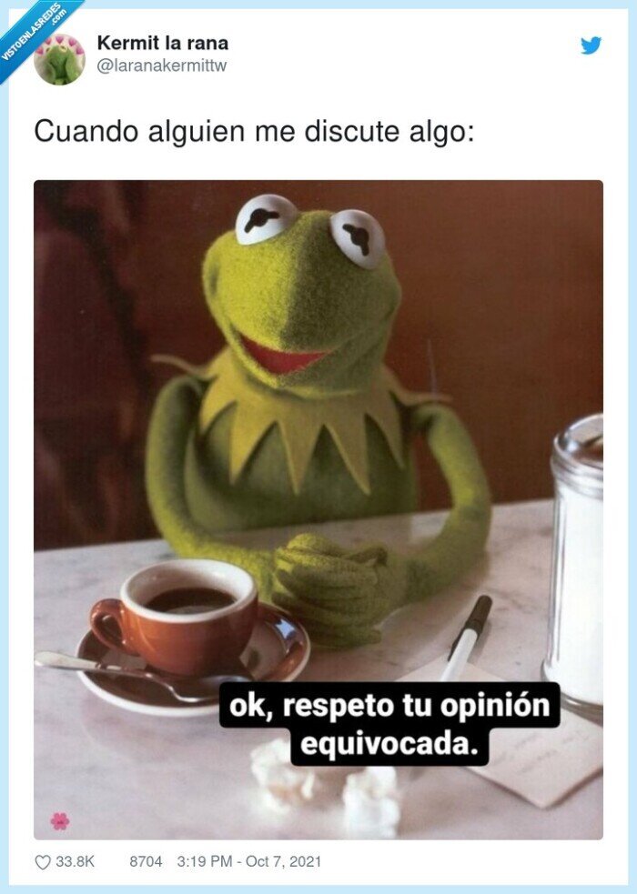 discutir,equivocarse,rana gustavo