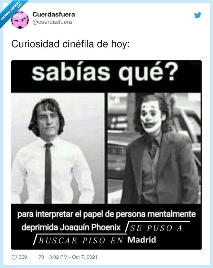 joker,joaquin phoenix,alquiler,madrid