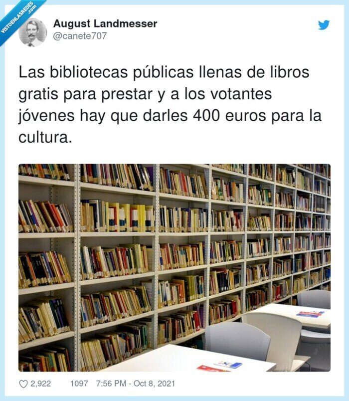 bibliotecas,públicas,votantes,jóvenes,prestar,cultura