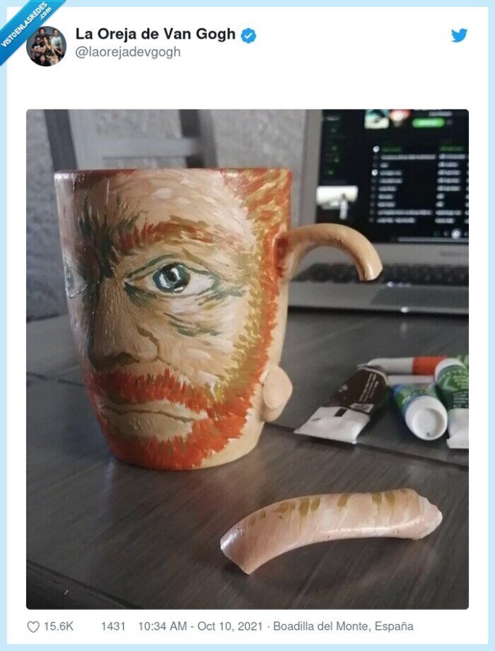 oreja,van gogh,taza