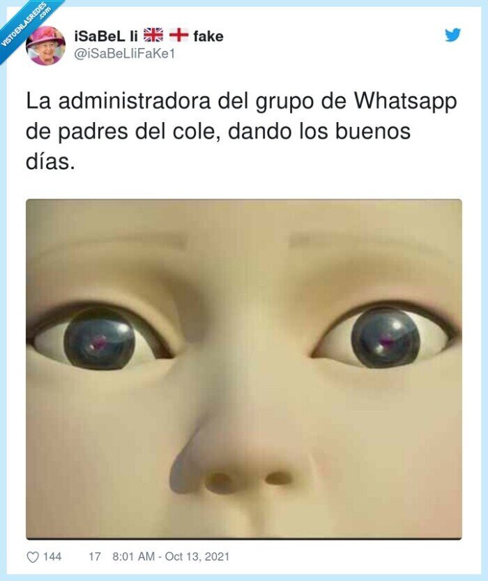 administradora,whatsapp,padres,el juego del calamar,grupo,cole