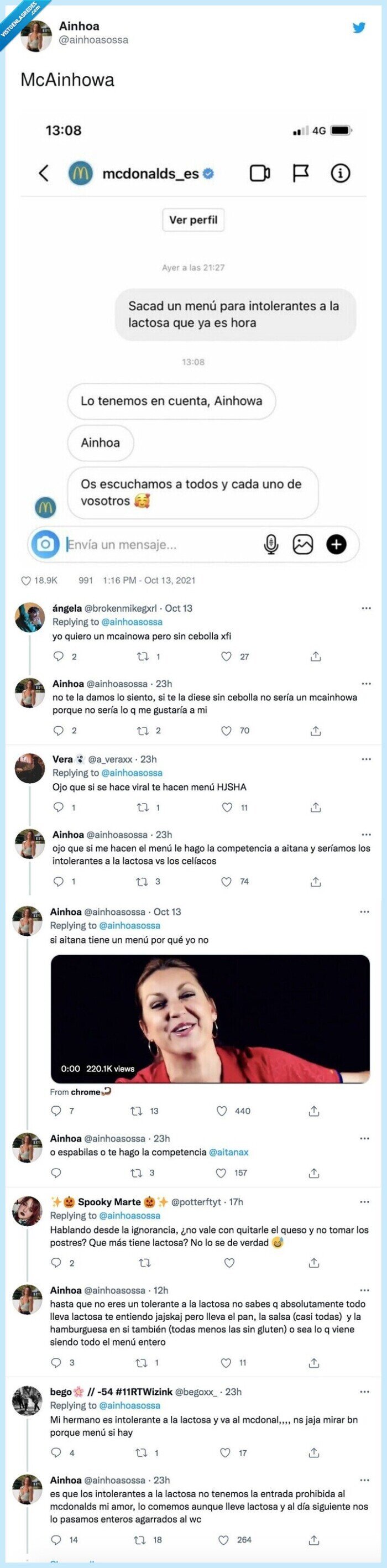 mcainhowa,ainhoa,mcdonalds,aitana,lactosa