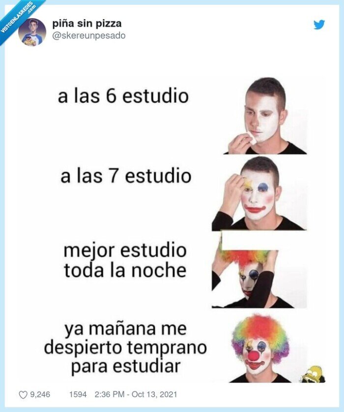 estudiar,noche,hora,empezar