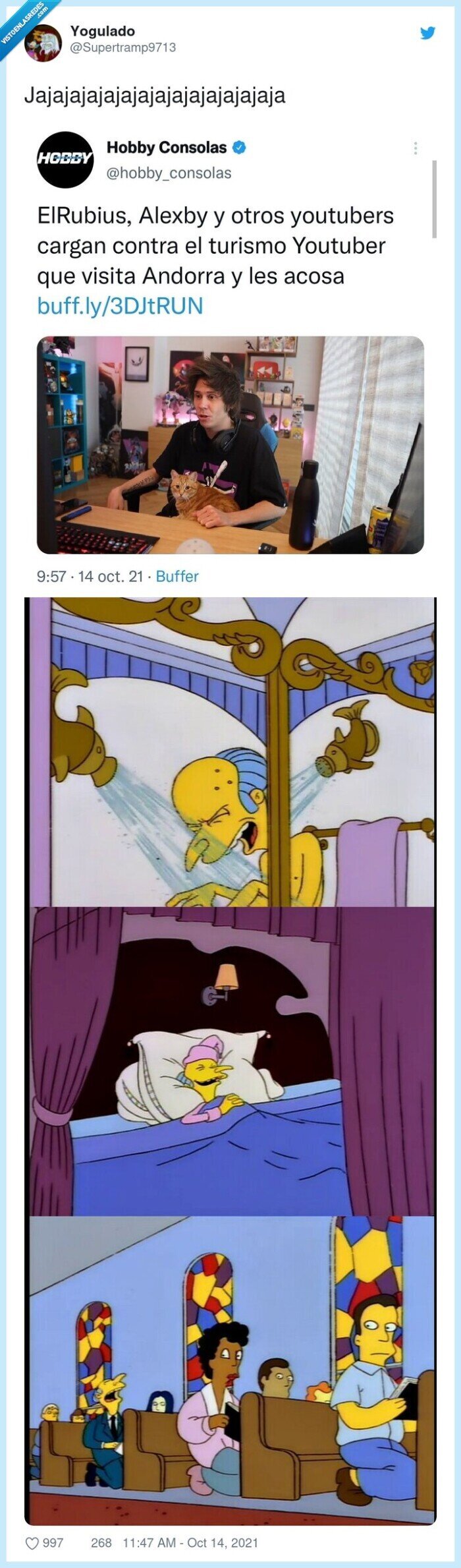 youtubers,turismo,simpson