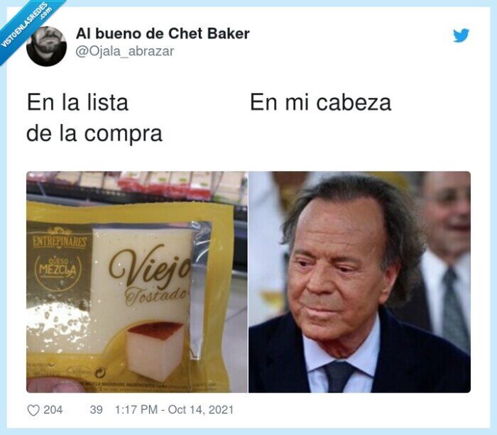 viejo tostado,julio iglesias
