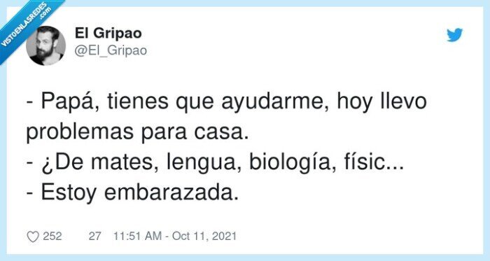 embarazada,biología,problemas,ayudarme,lengua,papá