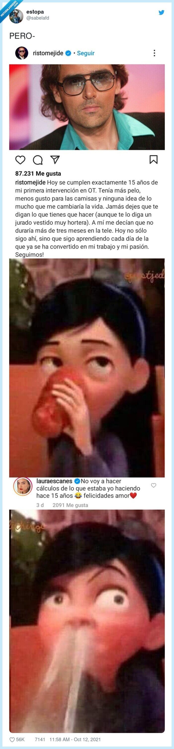 laura escanes,risto mejide,viejo