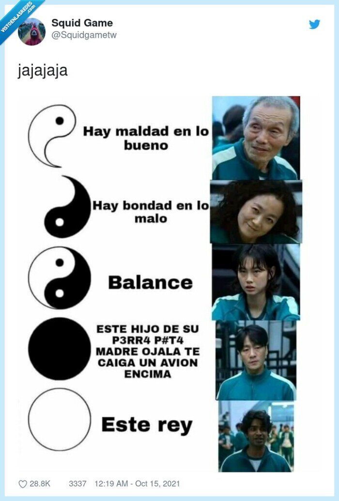 personajes,el juego del calamar