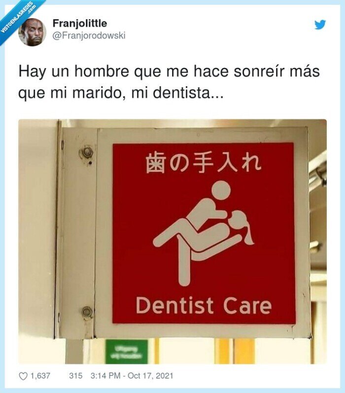 dentista,sonreír,marido