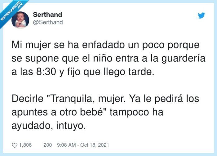 guardería,tranquila,enfadado,ayudar,bebe,apuntes