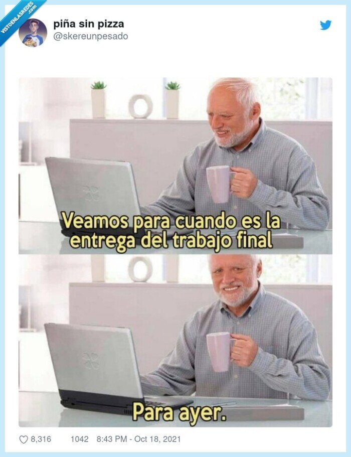 entrega,trabajo final,ayer