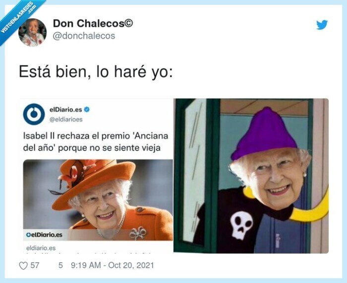isabel ii,vieja,anciana,sr burns