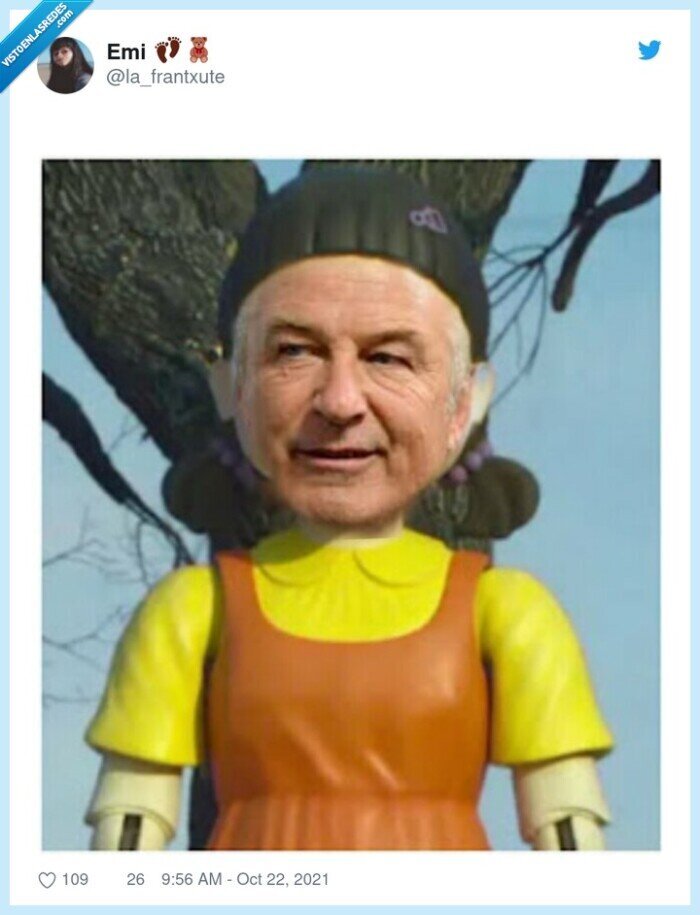 el juego del calamar,disparos,alec baldwin