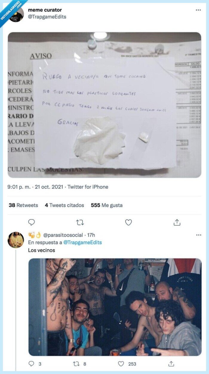 patio,droga,vecinos,caer