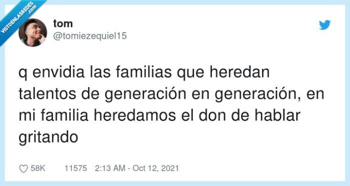 generación,heredar,familias,talentos,gritar