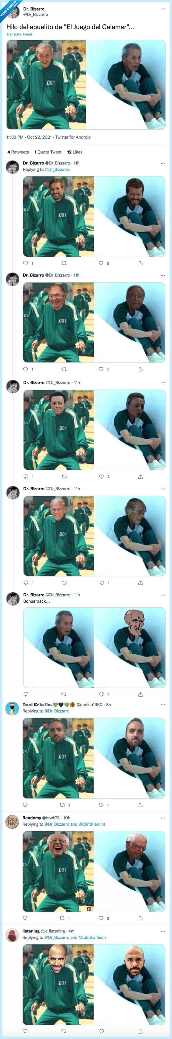 abuelo,001,el juego del calamar