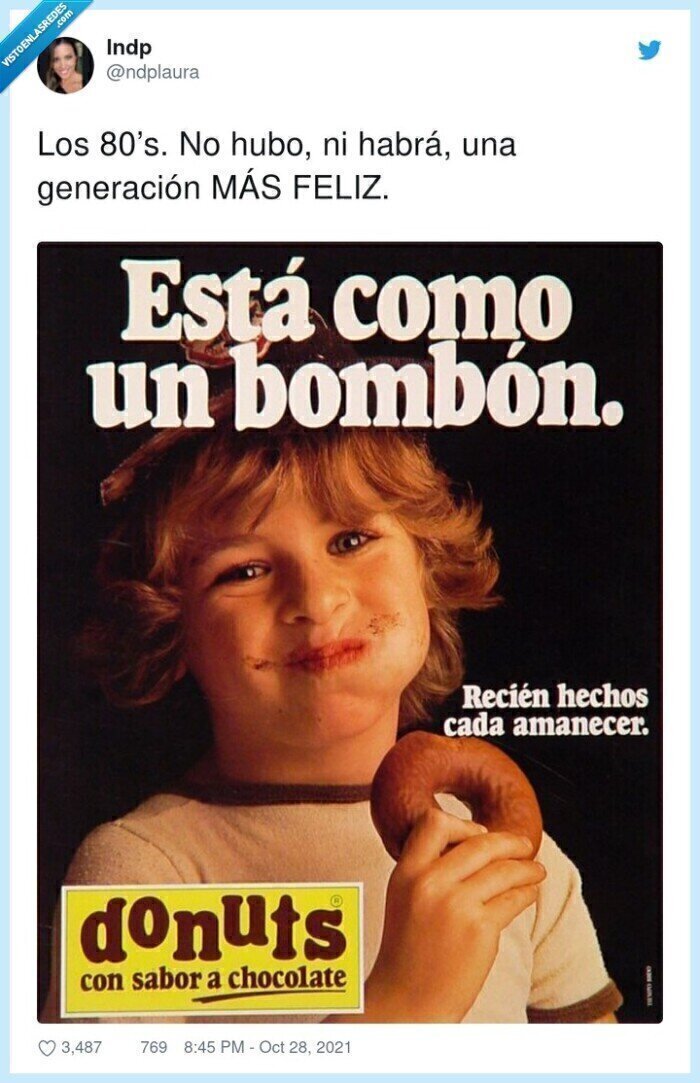 generación,80’s,donuts,feliz