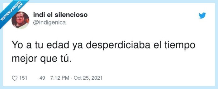 desperdiciar,tiempo,edad