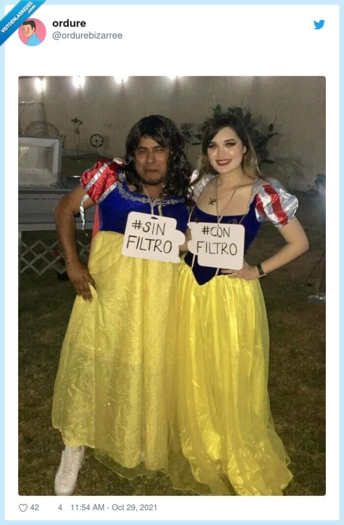 blancanieves,disfraz,filtros