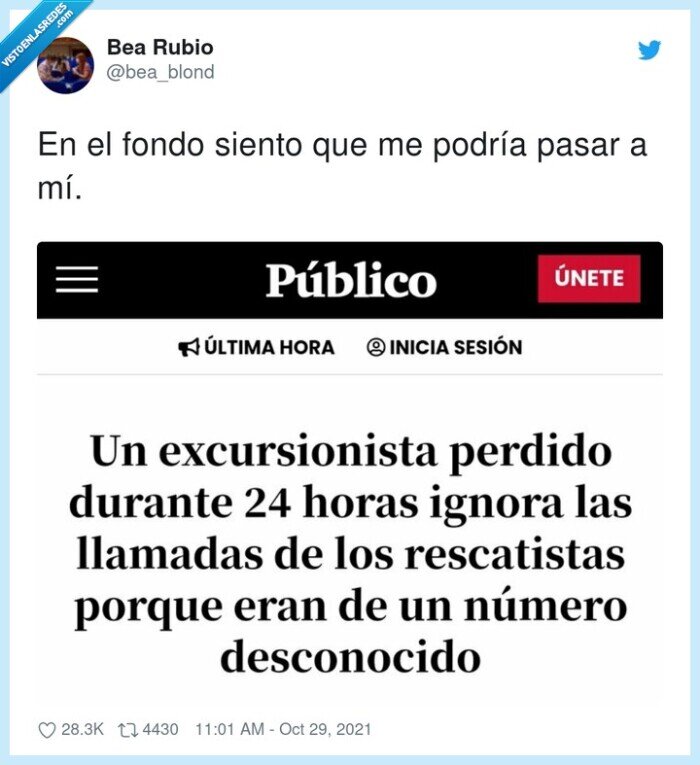 excursionista,rescatista,llamada