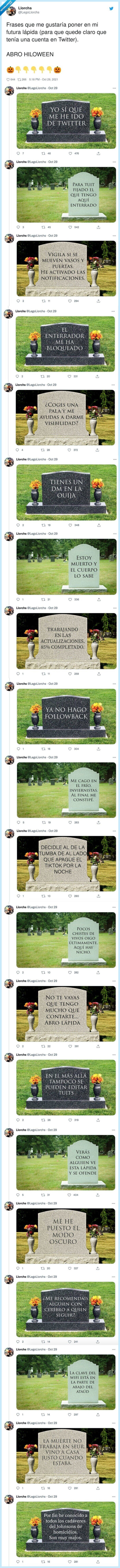 lapida,halloween,frases