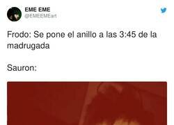 Enlace a Hasta Sam se lo puso de madrugada. Ya no dejan dormir. Putos Hobbits, por @EMEEMEart