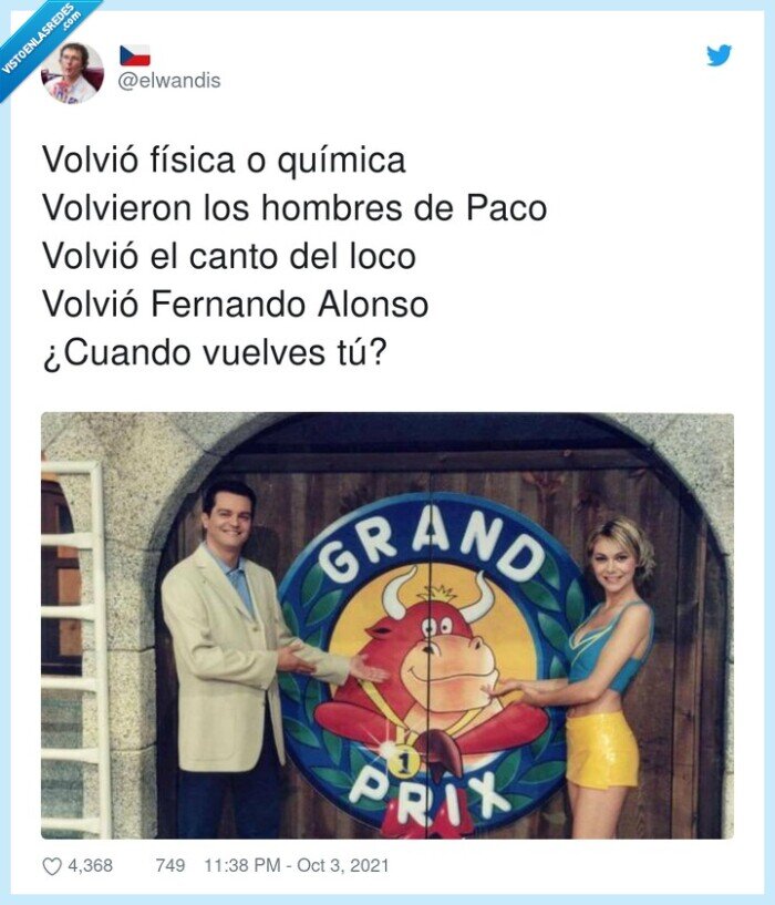 grand prix,vuelta,ilusión