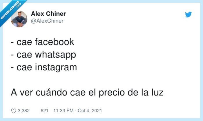 instagram,facebook,whatsapp,caer,precio