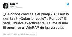 Enlace a El perejil es anticapitalista, ha encontrado una brecha en este mundo y mercado sin escrúpulos para colarse y ser gratis, por @bozz_____