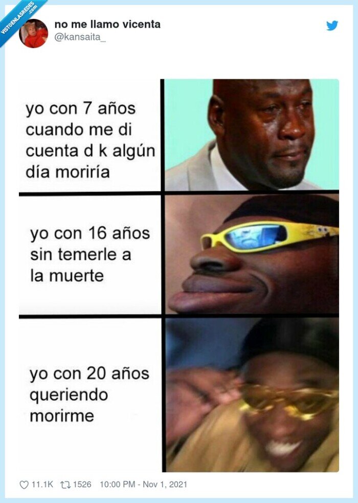 morir,edad,darse cuenta