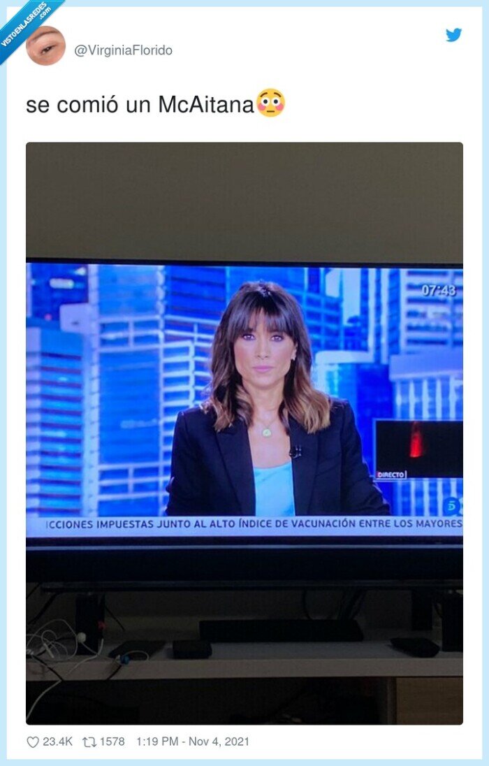 aitana,clavada,presentadora