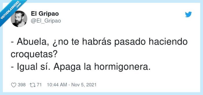 hormigonera,croquetas,abuela,pasado