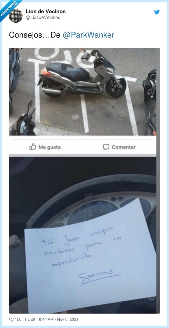 consejos,moto,aparcada