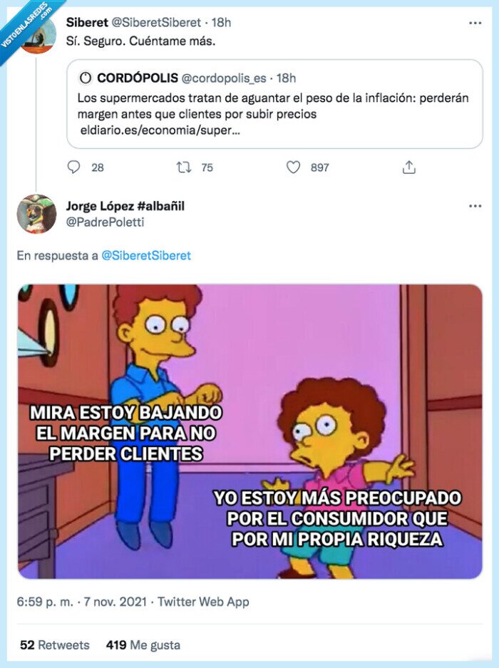 supermercados,perder clientes,margen,rebajar