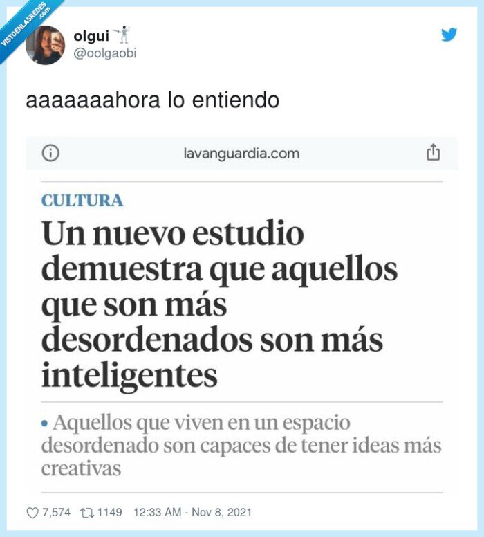 desordenados,inteligentes