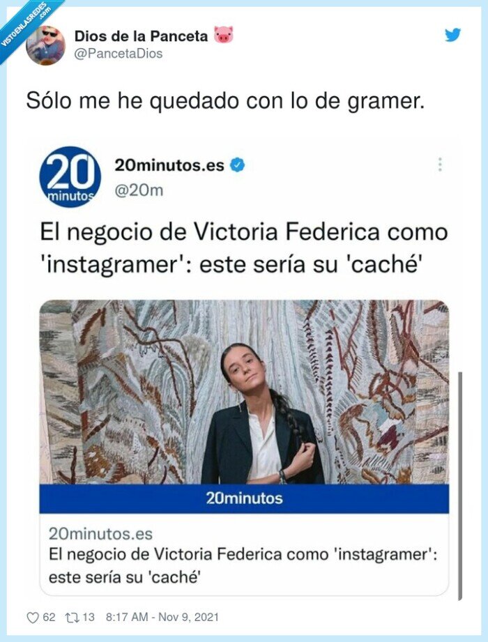 gramer,victoria federica,instagramer