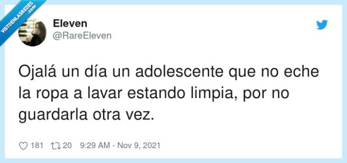 adolescente,guardar,limpia,ropa,lavar