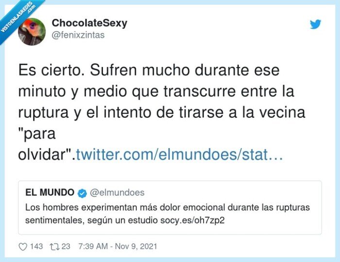 transcurrir,durante,ruptura,intentar,tirarse,olvidar