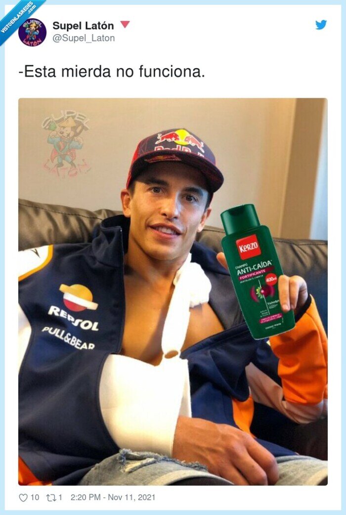 funcionar,anticaida,champú,marc marquez