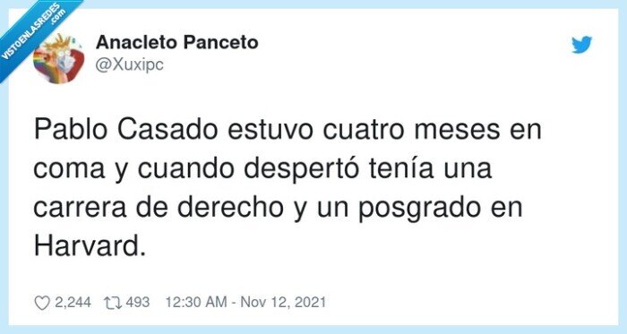 despertar,posgrado,carrera,derecho,harvard,pablo casado