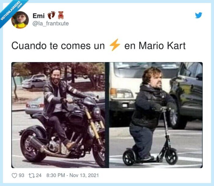 comes,mario kart,encoger,keanu,enano