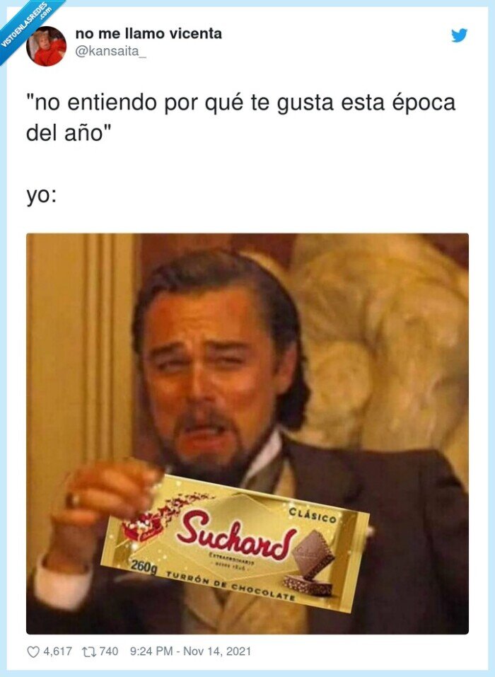 leo dicaprio,suchard,turrón,epoca