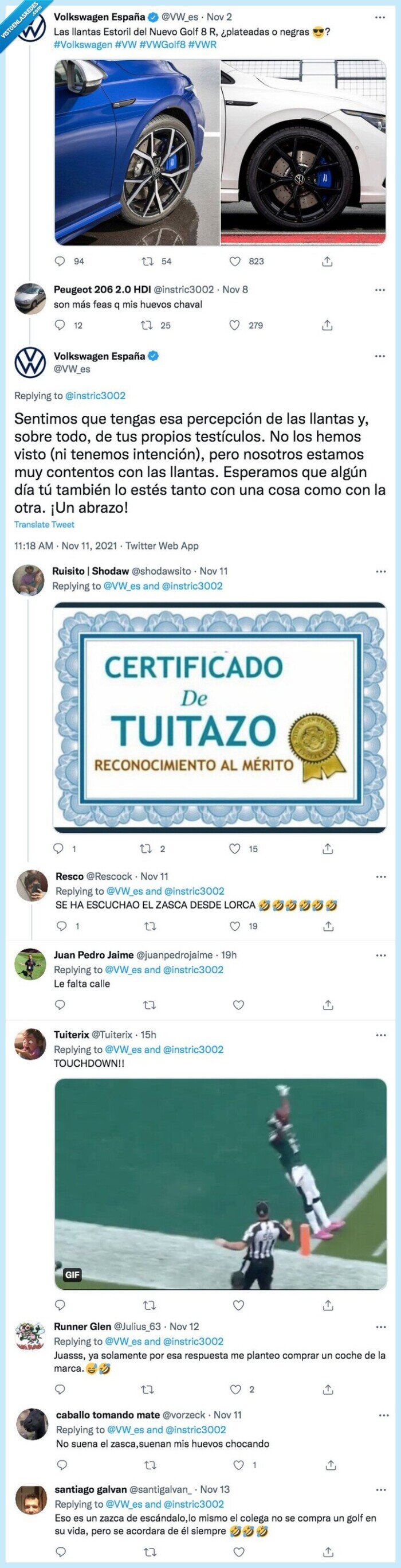 llantas,volkswagen,zasca,huevos