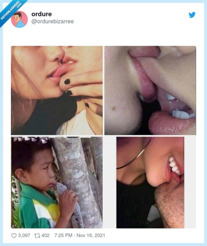 morder,labios,niños,besarse