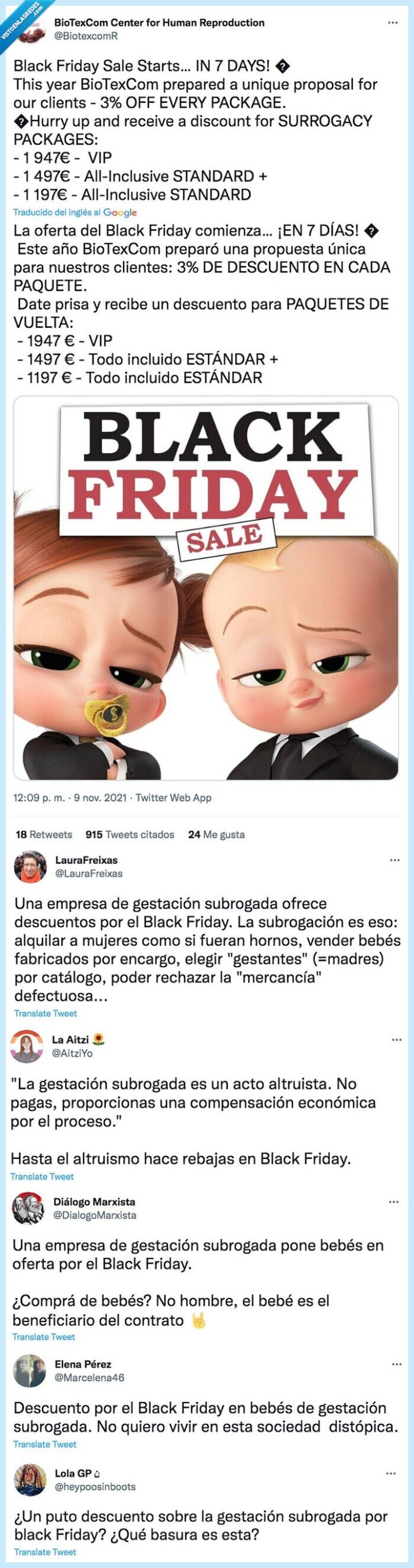 black friday,biotexcom,vientre de alquiler