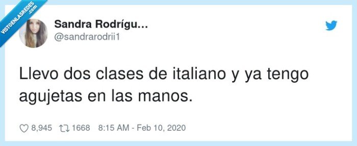 italiano,agujetas,clases,manos
